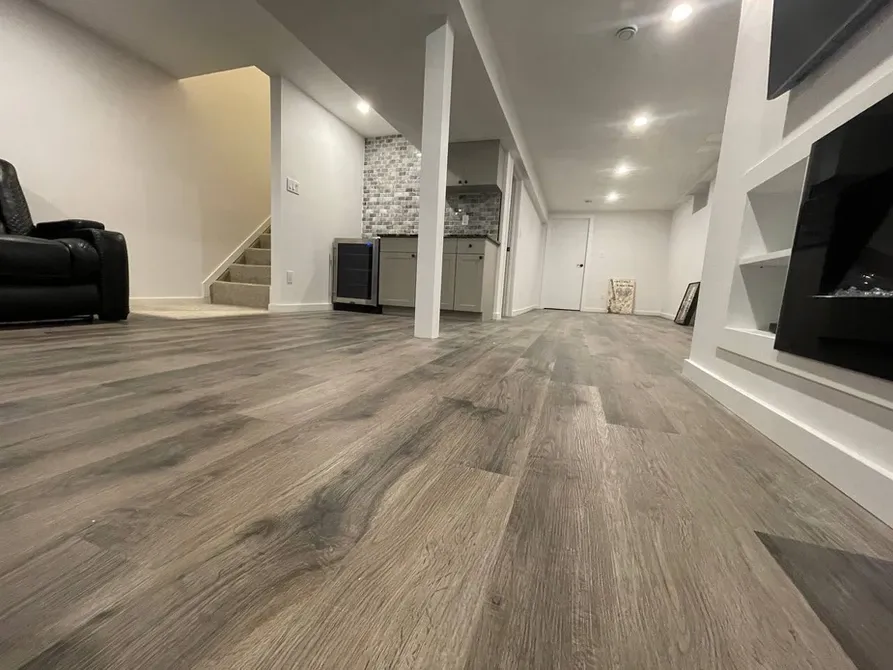 photo of the Buchanan basement, designed and built by KMA Building in Winnipeg, MB
