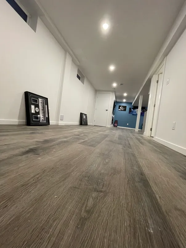 photo of the Buchanan basement, designed and built by KMA Building in Winnipeg, MB