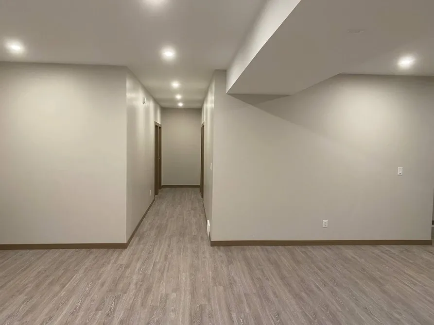 photo of the Trailside basement, designed and built by KMA Building in Winnipeg, MB